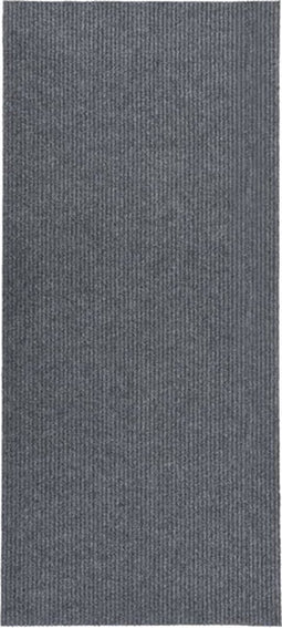 vidaXL - Droogloopmat - 100x250 - cm - grijs