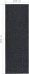 vidaXL - Droogloopmat - 100x300 - cm - antracietkleurig