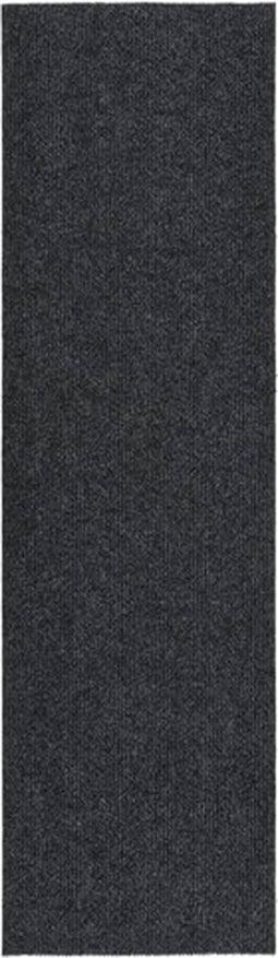 vidaXL - Droogloopmat - 100x350 - cm - antracietkleurig