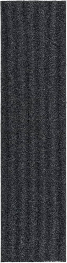 vidaXL - Droogloopmat - 100x400 - cm - antracietkleurig