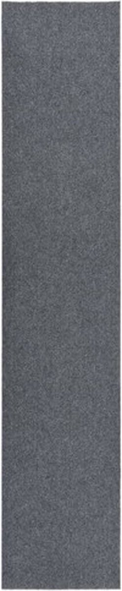 vidaXL - Droogloopmat - 100x500 - cm - grijs