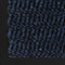 vidaXL - Droogloopmat - rechthoekig - getuft - 40x60 - cm - blauw
