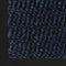 vidaXL - Droogloopmat - rechthoekig - getuft - 80x120 - cm - blauw