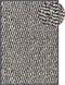vidaXL - Droogloopmat - rechthoekig - getuft - 80x120 - cm - rood