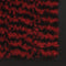 vidaXL - Droogloopmat - rechthoekig - getuft - 90x150 - cm - rood