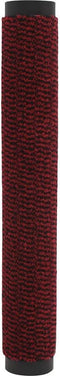 vidaXL - Droogloopmatten - 2 - st - rechthoekig - getuft - 80x120 - cm - rood