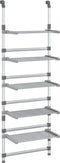 vidaXL - Droogrek - 5-laags - hangend - aluminium