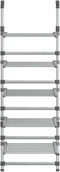vidaXL - Droogrek - 5-laags - hangend - aluminium