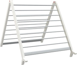 vidaXL - Droogrek - voor - badkuip - uitschuifbaar - 53-90 - cm - aluminium