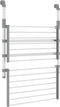 vidaXL - Droogrek - voor - balkon - 54x25x42 - cm - aluminium