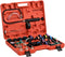 vidaXL - Druktester - voor - koelsysteem - 52x40,5x9,5 - cm - rood
