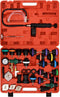 vidaXL - Druktester - voor - koelsysteem - 52x40,5x9,5 - cm - rood
