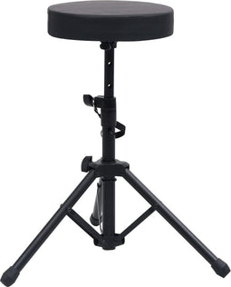 vidaXL - Drumkruk - verstelbaar - rond - zwart