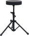 vidaXL - Drumkruk - verstelbaar - rond - zwart
