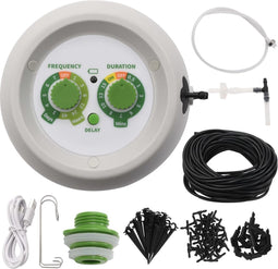 vidaXL - Druppelbewateringsset - automatisch - binnen - met - controller