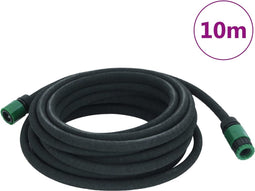 vidaXL - Druppelslang - 0,6'' - 10 - m - rubber - zwart