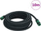 vidaXL - Druppelslang - 0,6'' - 10 - m - rubber - zwart