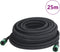 vidaXL - Druppelslang - 0,6'' - 25 - m - rubber - zwart