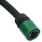 vidaXL - Druppelslang - 0,6'' - 25 - m - rubber - zwart