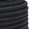 vidaXL - Druppelslang - 0,6'' - 50 - m - rubber - zwart