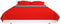 vidaXL - Dubbelzijdige - quilt - bedsprei - rood - en - grijs - 170x210 - cm