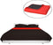 vidaXL - Dubbelzijdige - quilt - bedsprei - rood - en - zwart - 230x260 - cm