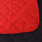 vidaXL - Dubbelzijdige - quilt - bedsprei - rood - en - zwart - 230x260 - cm