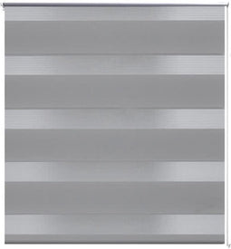 vidaXL - Duo - rolgordijn - 120 - x - 230 - cm - grijs