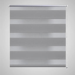 vidaXL - Duo - Rolgordijn - 40x100cm - Grijs