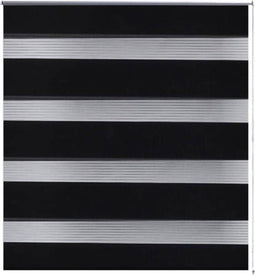 vidaXL - Duo - Rolgordijn - 40x100cm - Zwart