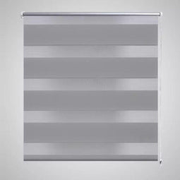 vidaXL - Duo - Rolgordijn - 60x120cm - Grijs