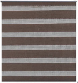 vidaXL - Duo - Rolgordijn - 60x120cm - Koffiebruin