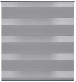 vidaXL - Duo - Rolgordijn - 70x120cm - Grijs