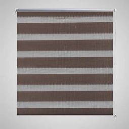 vidaXL - Duo - Rolgordijn - 70x120cm - Koffiebruin