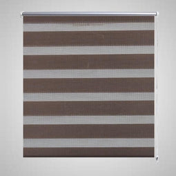 vidaXL - Duo - Rolgordijn - 80x150cm - Koffiebruin