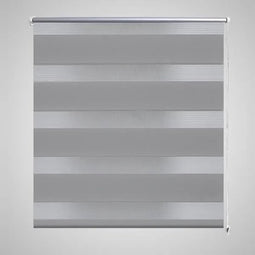 vidaXL - Duo - Rolgordijn - 90x150cm - Grijs