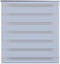 vidaXL - Duo - Rolgordijn - 90x150cm - Wit