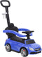 vidaXL Duw-loopauto Mercedes Benz C63 blauw