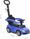 vidaXL Duw-loopauto Mercedes Benz C63 blauw
