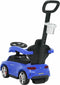 vidaXL Duw-loopauto Mercedes Benz C63 blauw