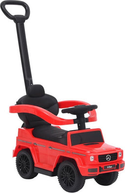 vidaXL Duw-loopauto Mercedes Benz G63 rood