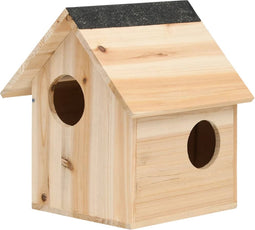 vidaXL - Eekhoornhuisje - 26x25x29 - cm - massief - vurenhout
