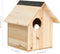 vidaXL - Eekhoornhuisje - 26x25x29 - cm - massief - vurenhout