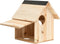 vidaXL - Eekhoornhuisje - 26x25x29 - cm - massief - vurenhout