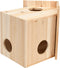 vidaXL - Eekhoornhuisje - 26x25x29 - cm - massief - vurenhout