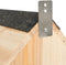 vidaXL - Eekhoornhuisje - 26x25x29 - cm - massief - vurenhout