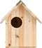 vidaXL - Eekhoornhuisje - 26x25x29 - cm - massief - vurenhout