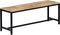 vidaXL - Eetbank - 120 - cm - massief - ruw - mangohout