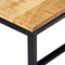 vidaXL - Eetbank - 120 - cm - massief - ruw - mangohout
