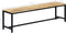 vidaXL - Eetbank - 160 - cm - massief - ruw - mangohout